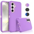 thumbnail image 1 of Takfox Shock-Absorbent Back Cover Cell Phone Case for Galaxy S24, Purple, 1 of 8