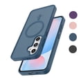 thumbnail image 1 of Galaxy S24 FE 5G Case,Magnetic Phone Case with MagSafe for Samsung Galaxy S24 FE 6.7",Takfox [Frosted] Shockproof Case Matte Hard Plastic & Silicone Rubber Full Body Bumper Protection Cover,Blue, 1 of 9