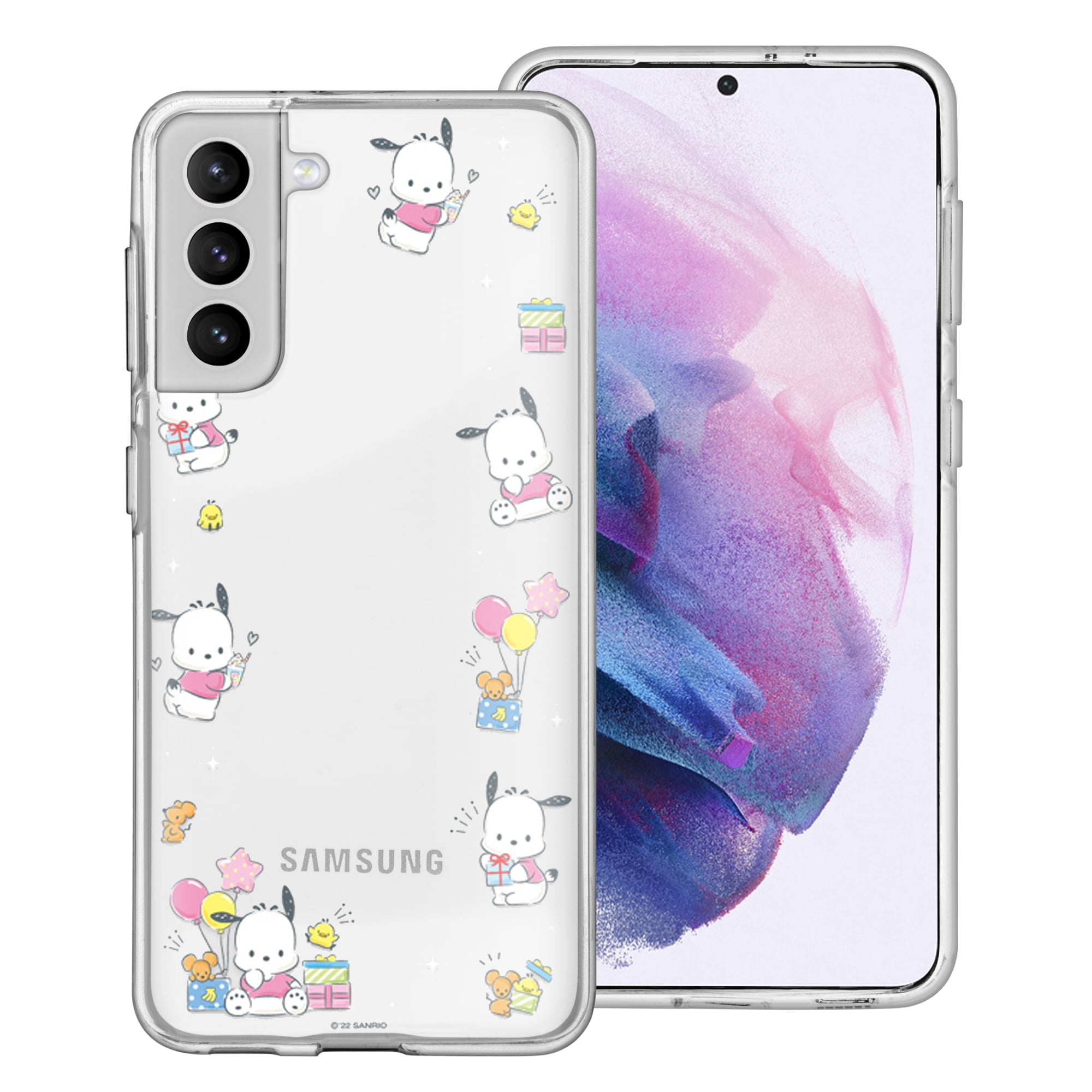 ★ GLOWNY★ KITTY LOVER CASE GY24BPA002 Galaxy S24 Plus Case (6.7inch) Sanrio Cute Clear Soft Jelly