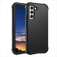 thumbnail image 1 of for Galaxy S24 Plus Case, Heavy Slim Dual Layer 3 in 1 Heavy Duty Protection Hybrid Hard PC Soft Silicone Rugged Bumper Anti Slip Full-Body Protective Cases For Samsung Galaxy S24 Plus, Black, 1 of 6
