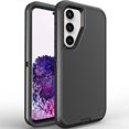 thumbnail image 1 of Galaxy S24 Plus Case S24+ Plus Case for Samsung Galaxy S24 Plus Case Military Drop Shockproof  Rugged 3 in 1 Protection Cover for Galaxy S24+ Plus Phone Case (Black+Black), 1 of 14