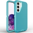 thumbnail image 1 of Galaxy S24 Plus Case S24+ Plus Case for Samsung Galaxy S24 Plus Case Military Drop Shockproof  Rugged 3 in 1 Protection Cover for Galaxy S24+ Plus Phone Case (Teal+Light Green), 1 of 14