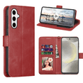 thumbnail image 1 of Galaxy S24 Plus Wallet Case, Takfox With RFID Blocking Leather Credit Card Holder Slots Flip Folio Book [Detachable Magnetic] Phone Case Shockproof Cover, For Samsung Galaxy S24 Plus 5G 6.7", Wine, 1 of 10