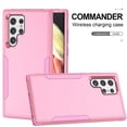 thumbnail image 1 of for Galaxy S24 Ultra Case, Defender Case Compatible with Samsung Galaxy S24 Ultra Case, Hybrid Heavy Duty Military Grade Full-Body Drop Shockproof Dustproof 3-Layers Rugged Protective, Pink, 1 of 6
