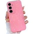 thumbnail image 1 of for Galaxy S25 Case Glitter, for Samsung Galaxy S25 Case for Girls Women Girly Sparkly Bling Neon Bright Color Slim Soft Phone Case Cover for Samsung S25, Pink, 1 of 13