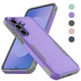 thumbnail image 1 of Galaxy S25 FE Case , 2 in 1 Phone Case for Samsung Galaxy S25 FE 5G 6.7 inch ,Takfox Shockproof Protection Heavy Duty Armor Hard Plastic & Rubber Rugged Full Body Bumper Cover- Purple, 1 of 9