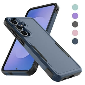 Galaxy S25 FE Case , 2 in 1 Phone Case for Samsung Galaxy S25 FE 5G 6.7 inch ,Takfox Shockproof Protection Heavy Duty Armor Hard Plastic & Rubber Rugged Full Body Bumper Cover- Blue