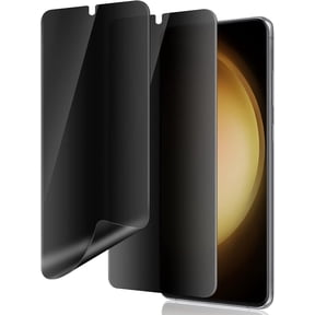 for Galaxy S25 Plus Privacy Screen Protector, Case Friendly, Support Fingerprint Unlock, Full Adhesive Hydrogel Film [2 Pack], Anti-Spy Flexible Privacy TPU Film for Samsung Galaxy S25 Plus 5G