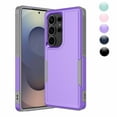 thumbnail image 1 of for Galaxy S25,S25 Plus,S25 Ultra Case,Njjex Heavy Duty Shockproof Dual Layer Rugged Full-Body Protective Phone Cover,2 in 1 Silicone Rubber Phone Case for Samsung Galaxy S25 - Purple 2025, 1 of 6