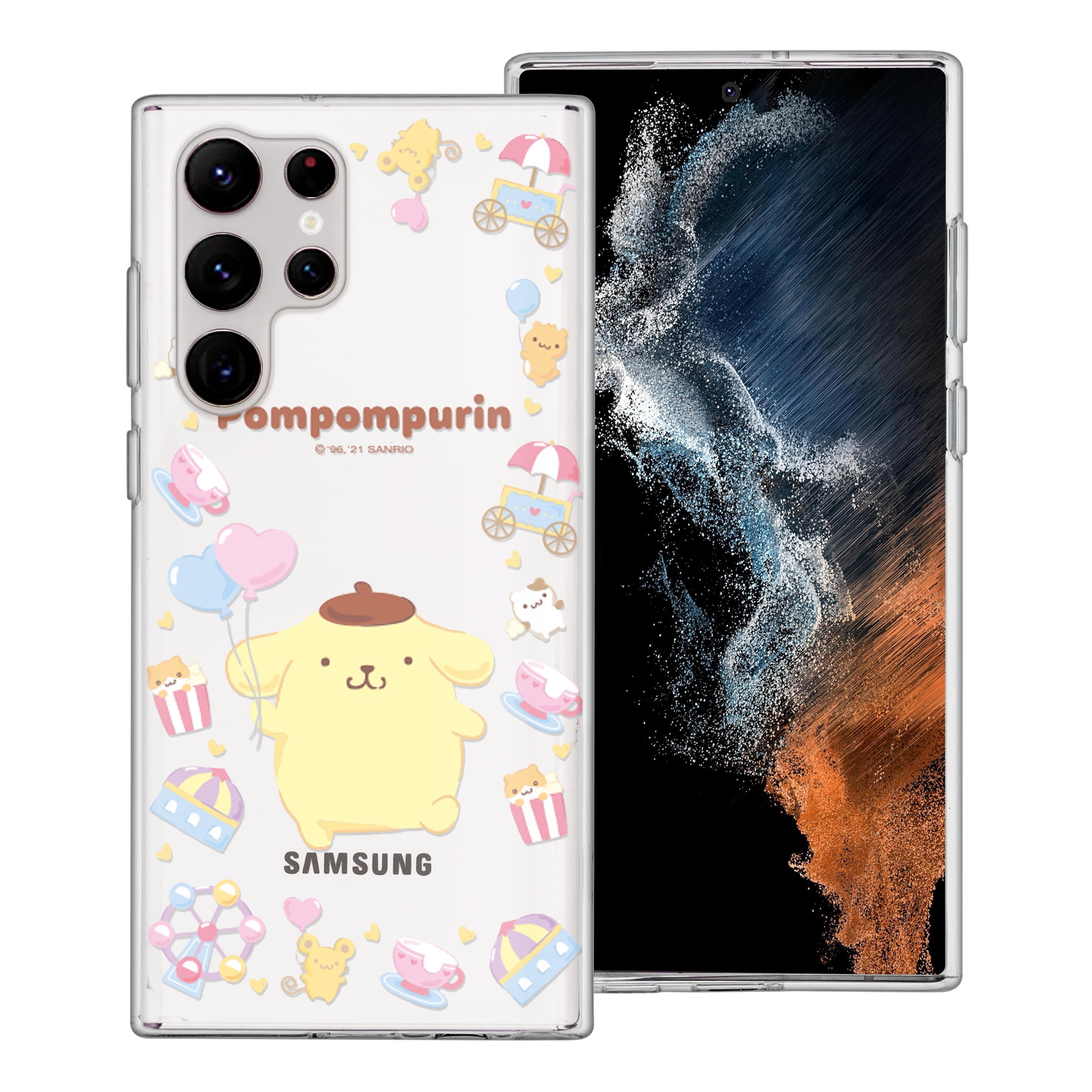 Samsung Galaxy S25 ultra クマちゃんさん専用 Galaxy S25 Ultra Case (6.9inch) Sanrio Cute Clear Soft Jelly Cover