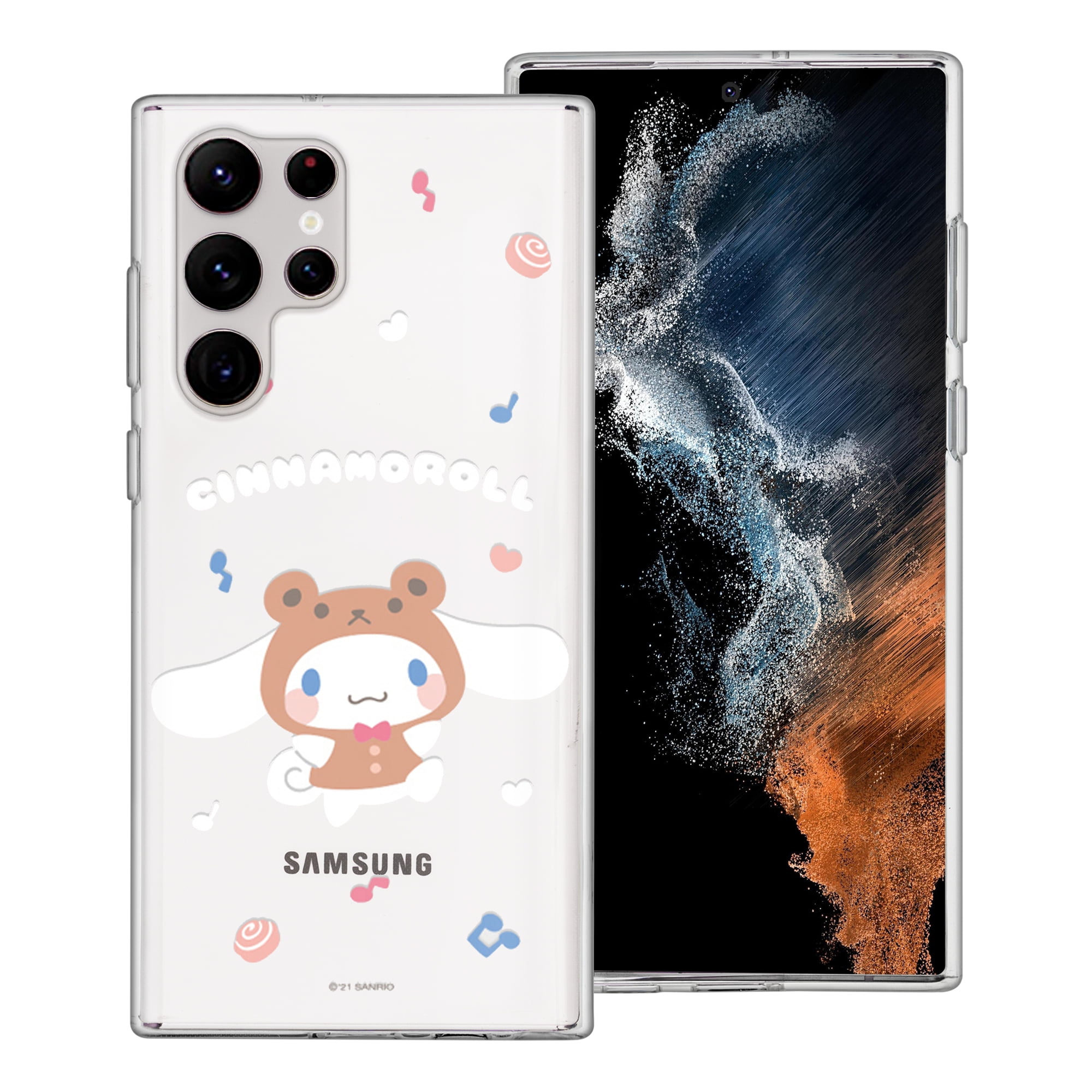 Samsung Galaxy S25 ultra クマちゃんさん専用 Galaxy S25 Ultra Case (6.9inch) Sanrio Cute Clear Soft Jelly Cover