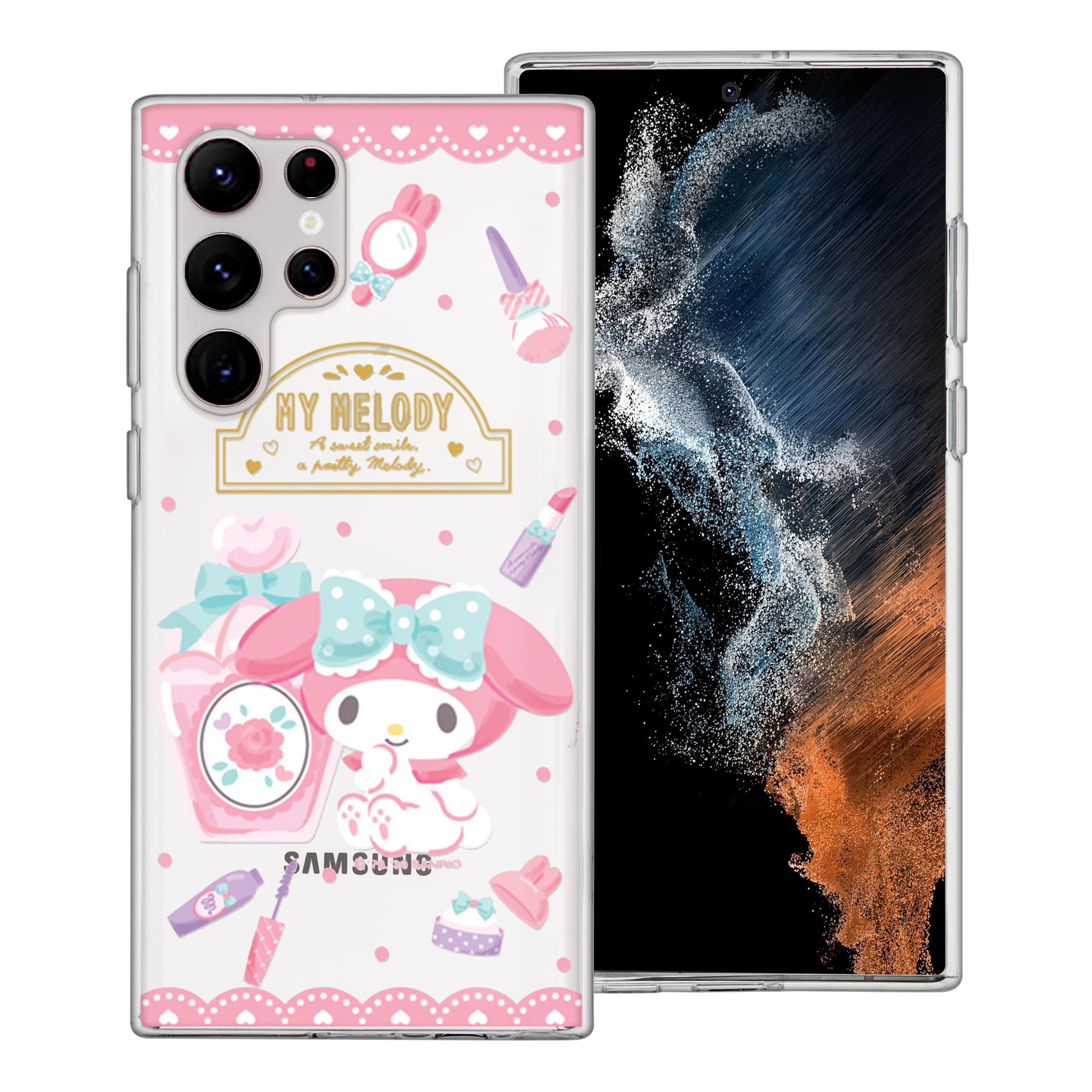 Samsung Galaxy S25 ultra クマちゃんさん専用 Galaxy S25 Ultra Case (6.9inch) Sanrio Cute Clear Soft Jelly Cover
