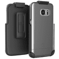 thumbnail image 1 of Galaxy S7 Belt Clip Case, Encased (SlimShield Series) Hybrid Cover w/ Secure-fit Holster (2pc set) (Gray), 1 of 6