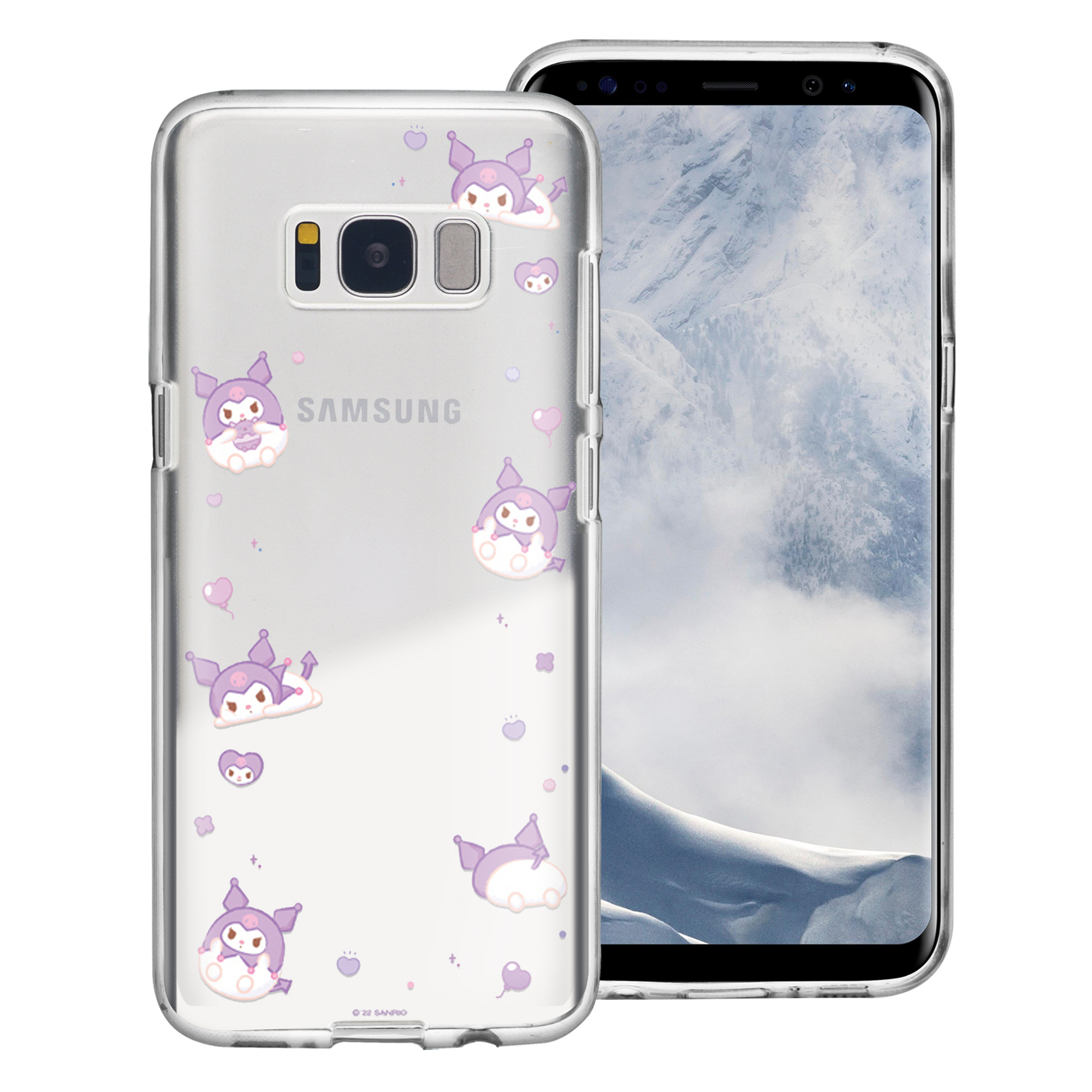 Galaxy S8 Case (5.8inch) Sanrio Cute Clear Soft Jelly Cover - Park