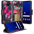 thumbnail image 1 of Galaxy S8 Plus Case, SOGA [Pocketbook Series] PU Leather Magnetic Flip Design Wallet Case for Samsung Galaxy S8 Plus - Pink Butterfly, 1 of 1