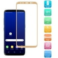 thumbnail image 1 of Galaxy S8 Plus Screen Protector, SOGA [Tempered Glass Series] HD Screen Protector for Samsung Galaxy S8 Plus (Full Coverage Protection) - Gold, 1 of 1