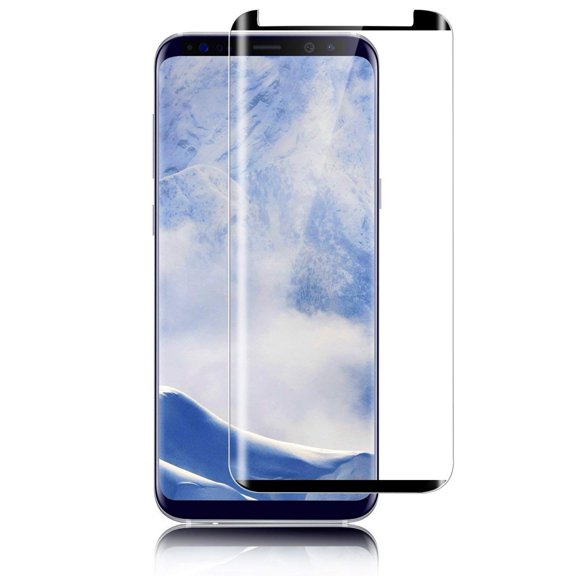 Galaxy S9 Anti-Glare Screen Protector - Tempered Glass Matte 3D Curved Edge Anti-Fingerprint Case Friendly 9H Hardness P2G for Samsung Galaxy S9