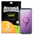thumbnail image 1 of Galaxy S9 Phone Screen Protector Ringke Invisible Defender [Full Coverage][3-Pack] Edge to Edge Side Coverage [Case Compatible] Scratch Resistant Thin HD Clearness Film for Samsung Galaxy S9, 1 of 11