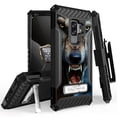 thumbnail image 1 of Galaxy S9 Plus Case, Trishield Durable Rugged Heavy Duty Phone Cover [ Belt Clip Holster] And Built in kickstand For Samsung Galaxy S9 Plus - Printed Wild Night Wolf, 1 of 6