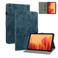 thumbnail image 1 of Galaxy SM-T500/T505/T507 Case with S Pen Holder & Card Slots, Allytech Folio PU Leather Smart Kickstand Wallet Case for Samsung Galaxy Tab A7 10.4" 2020, Darkblue, 1 of 7