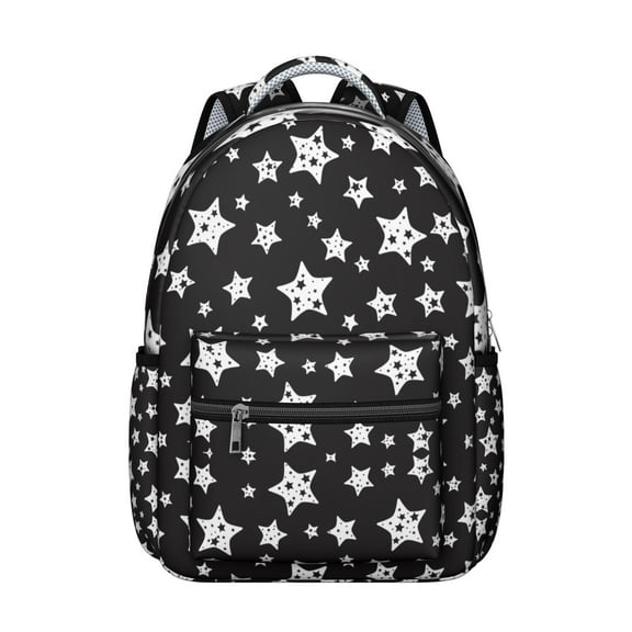 Galaxy Sci-fi Lovers Students Backpack Space Geek Outer Space School Bag with Starry Night Nebula Cosmic Design, Adjustable Straps, Lightweight and Durable for Students