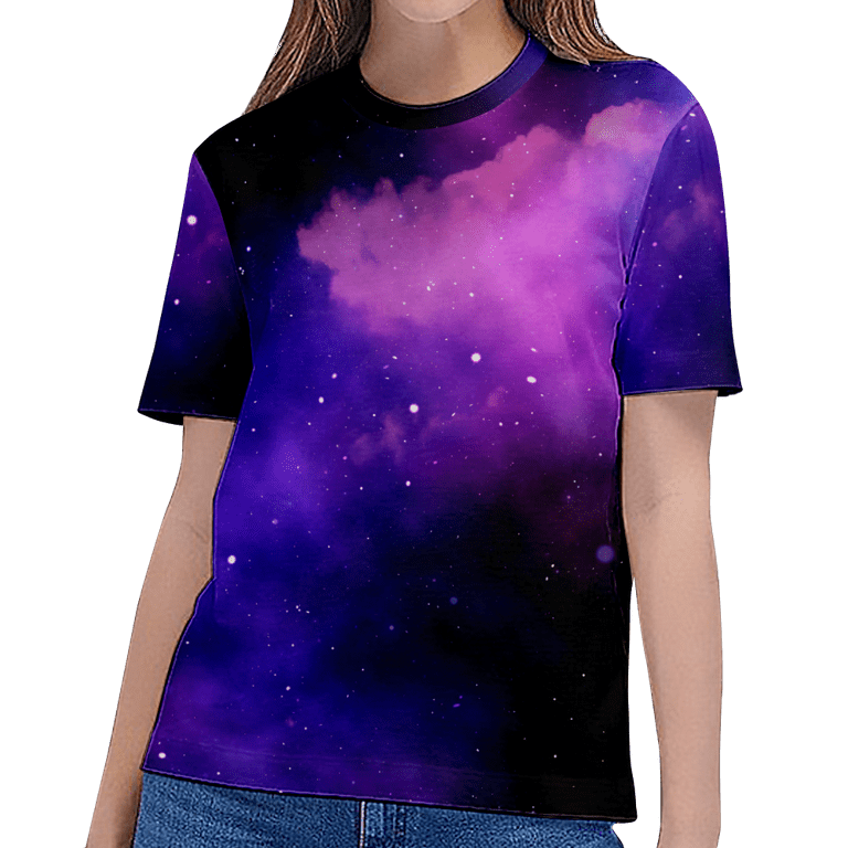 Galaxy t shirt women hot sale