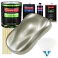 thumbnail image 1 of Galaxy Silver Metallic Gallon Low VOC URETHANE BASECOAT CLEARCOAT Auto Paint Kit, 1 of 6