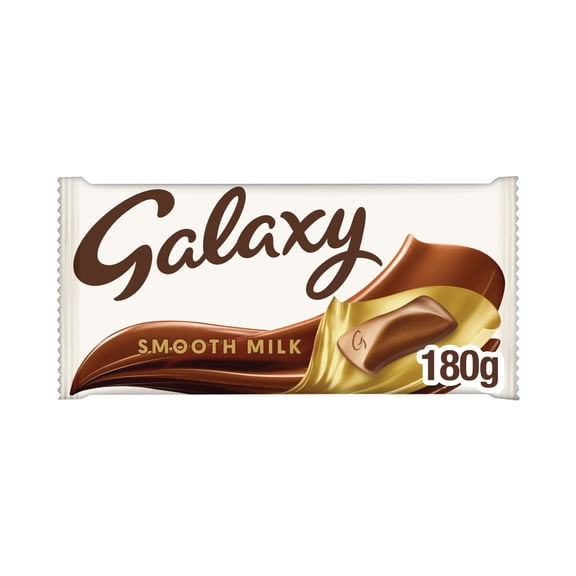 Galaxy Smooth Milk Chocolate Bar 180G, Imported from Britain