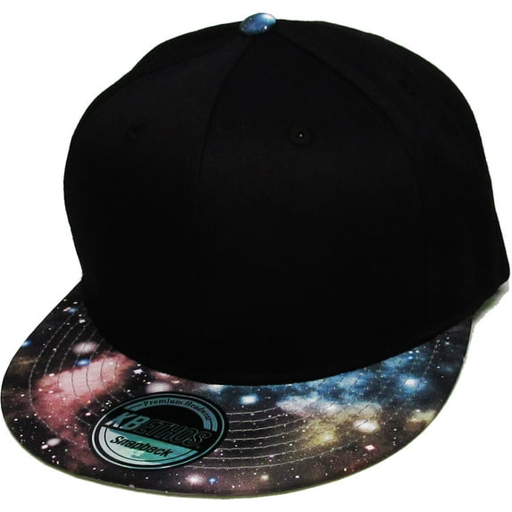 Galaxy Snapback Baseball Cap Space Hat Adjustable