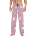 thumbnail image 1 of Galaxy Space Planets Ghost Pajama Pants, Men's Lounge Pants Light with Drawstring and Pockets, Christmas New Year Birthday Father's Day Gifts, Small, 1 of 7