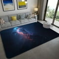 thumbnail image 1 of Galaxy Space Stars Pattern Carpets for Living Room Bedroom Area Rug Kids Room Crawl Play Mat Soft 3D Printed Home Large Carpets, 1 of 5