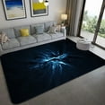 thumbnail image 1 of Galaxy Space Stars Pattern Carpets for Living Room Bedroom Area Rug Kids Room Crawl Play Mat Soft 3D Printed Home Large Carpets, 1 of 5