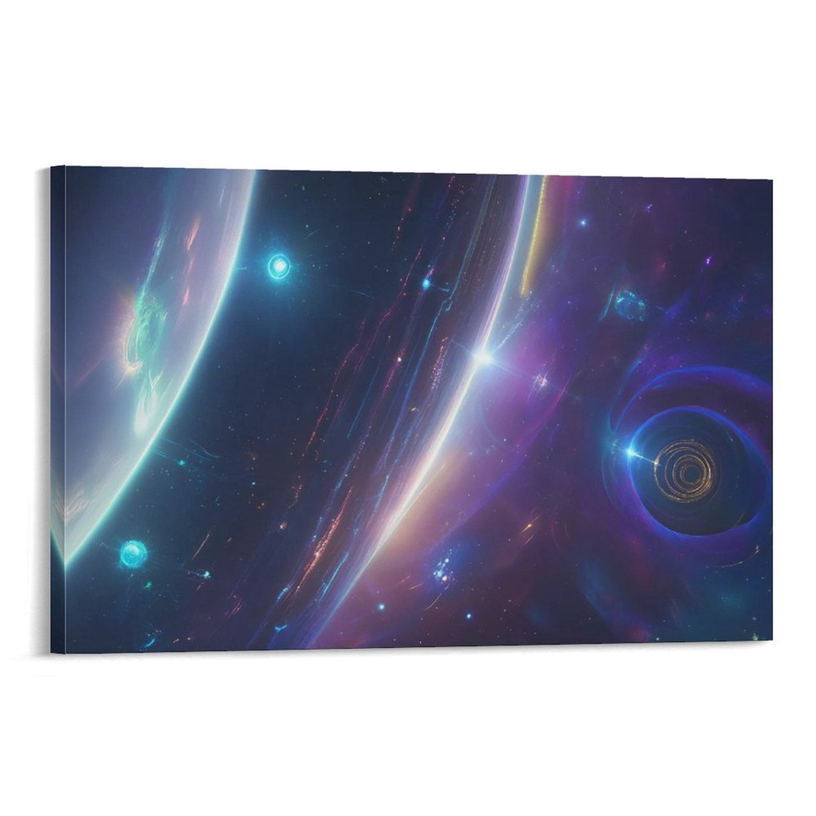 Galaxy Space Universe Planet Poster (16) Painting On Canvas Wall Art ...