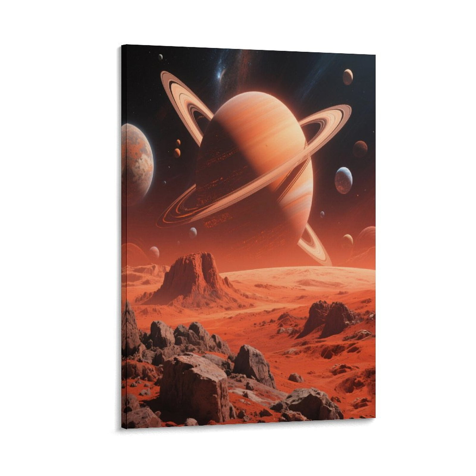 Galaxy Space Universe Planet Poster (20) Artworks Canvas Poster Room ...