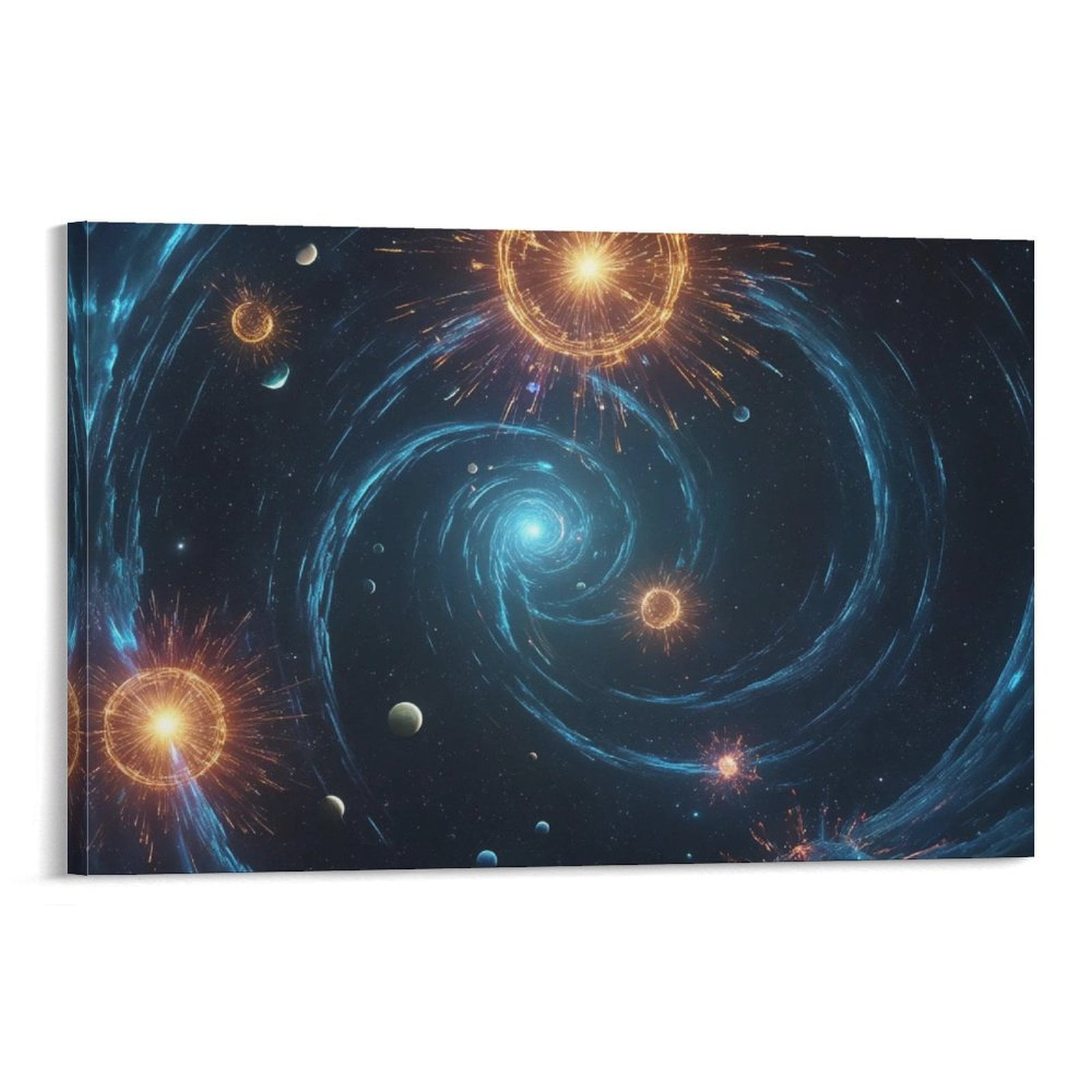 Galaxy Space Universe Planet Poster (9) Canvas Art Poster and Wall Art ...