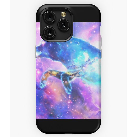 Galaxy Spirit Space Wolf Spacescape G5440 Phone Case for iPhone17 16 15 14 13 12 11 Pro Max