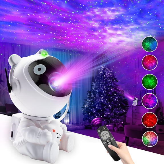 Galaxy Star Astronaut Space Projector Starry Sky & Nebula Ceiling Light Remote Control & 360° Adjustable Perfect For Parties, Christmas, Birthday Gifts Ideal For Adult Bedroom Decor Aesthetics