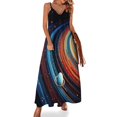thumbnail image 1 of Galaxy Star Outer Space Design Sleeveless Dress Woman Fashion Long Dresses Women's Summer Suit Dress 2025, 1 of 6
