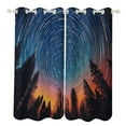 thumbnail image 1 of Galaxy Star Outer Space Modern Window for Living Room Curtains for Child Bedroom Kitchen Decor Blinds Drapes, 1 of 7