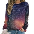 thumbnail image 1 of Galaxy Star Outer Space Mom Sweatshirt For Women Long Sleeve Pullover, 1 of 7