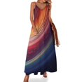 thumbnail image 1 of Galaxy Star Outer Space Sleeveless Dress for Women Clothing Female Women's Summer Skirt, 1 of 6
