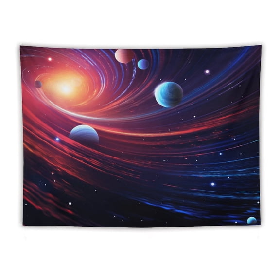 Galaxy Star Outer Space Tapestry Hanging Bedroom Living Room Dorm Wall Blankets Home Decor Fabric