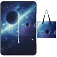 thumbnail image 1 of Galaxy Star Outer Space Waterproof Picnic Blanket with Foldable Zipper, Suitable for Outdoor Use, Suitable for Travel, Camping, Beaches, Parks, Grasslands, Picnic Blanket Accessories, 1 of 7