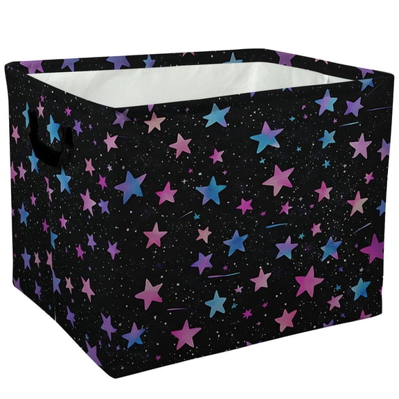 Galaxy Star Print Storage Baskets Storage Boxes Home Decor Storage Clothes Organization And Storage Home Decor Storage Holiday Gifts，Laundry Baskets