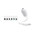 thumbnail image 1 of Star Projector Night Light with 6 Interchangeable Slides, USB Powered Flexible Mini Projector for Bedroom, Gaming Room, and Ceiling Decor,C, 1 of 6