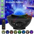thumbnail image 1 of Galaxy Star Projector, Starry Projector Light with 21 Lighting Modes with Remote Control& Built-in Music Player Ocean Wave Star Projector/LED Nebula Cloud As Gifts for Kids Adults for Bedroom (Black), 1 of 10