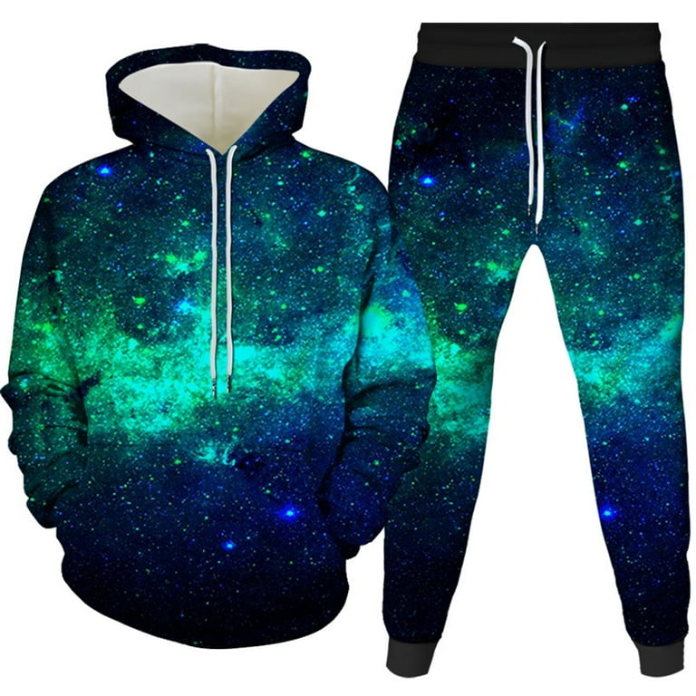 Space print hoodie hot sale