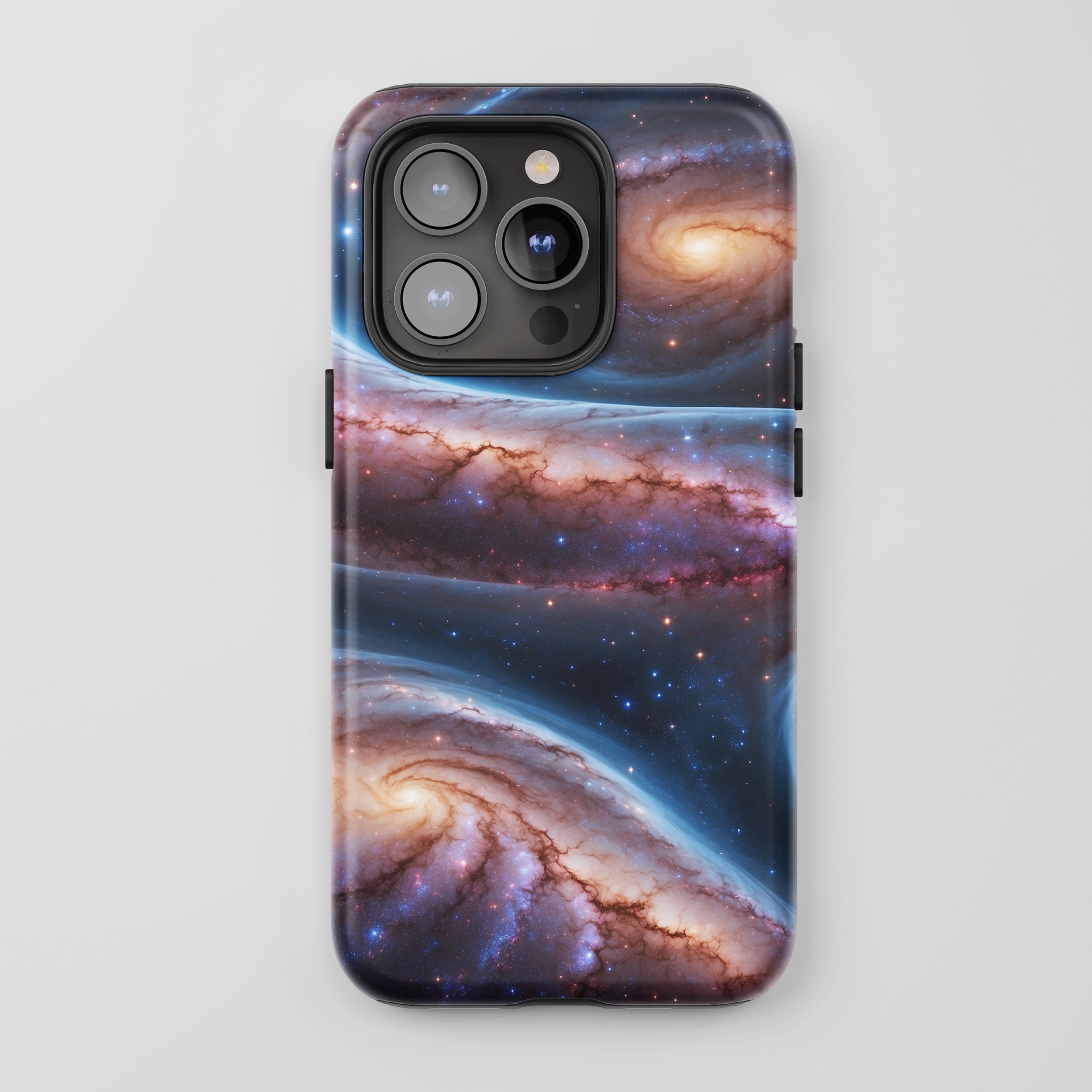 Galaxy Swirl Design for All iPhone Series Tough Phone Case Space Theme ...