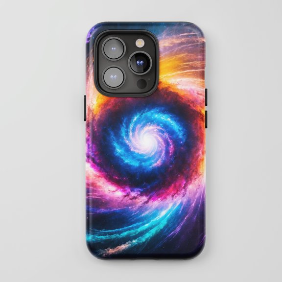 Galaxy Swirl for All iPhone Series Tough Phone Case Cosmic Nebula