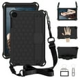 thumbnail image 1 of Galaxy Tab A 10.1 2019 Case SM-T510 T515. Allytech EVA Kids Friendly Heavy Duty Protection Shoulder Strap Kickstand Defender Bumper Cover for Samsung Galaxy Tab A 10.1 2019, Black, 1 of 1
